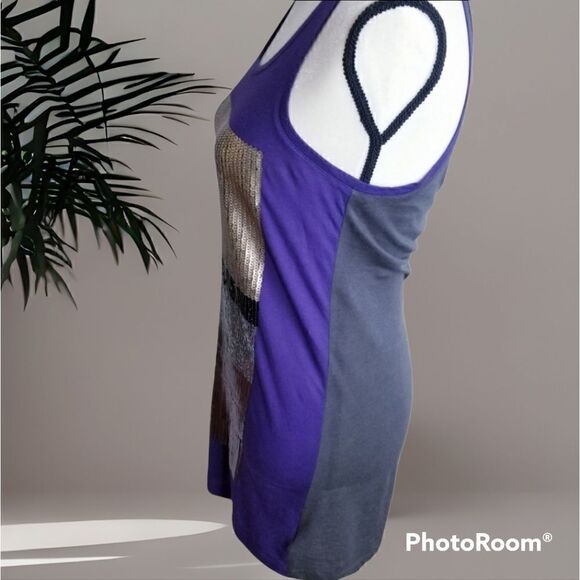Express Y2K Sequin tank top dress - Picture 3 of 5